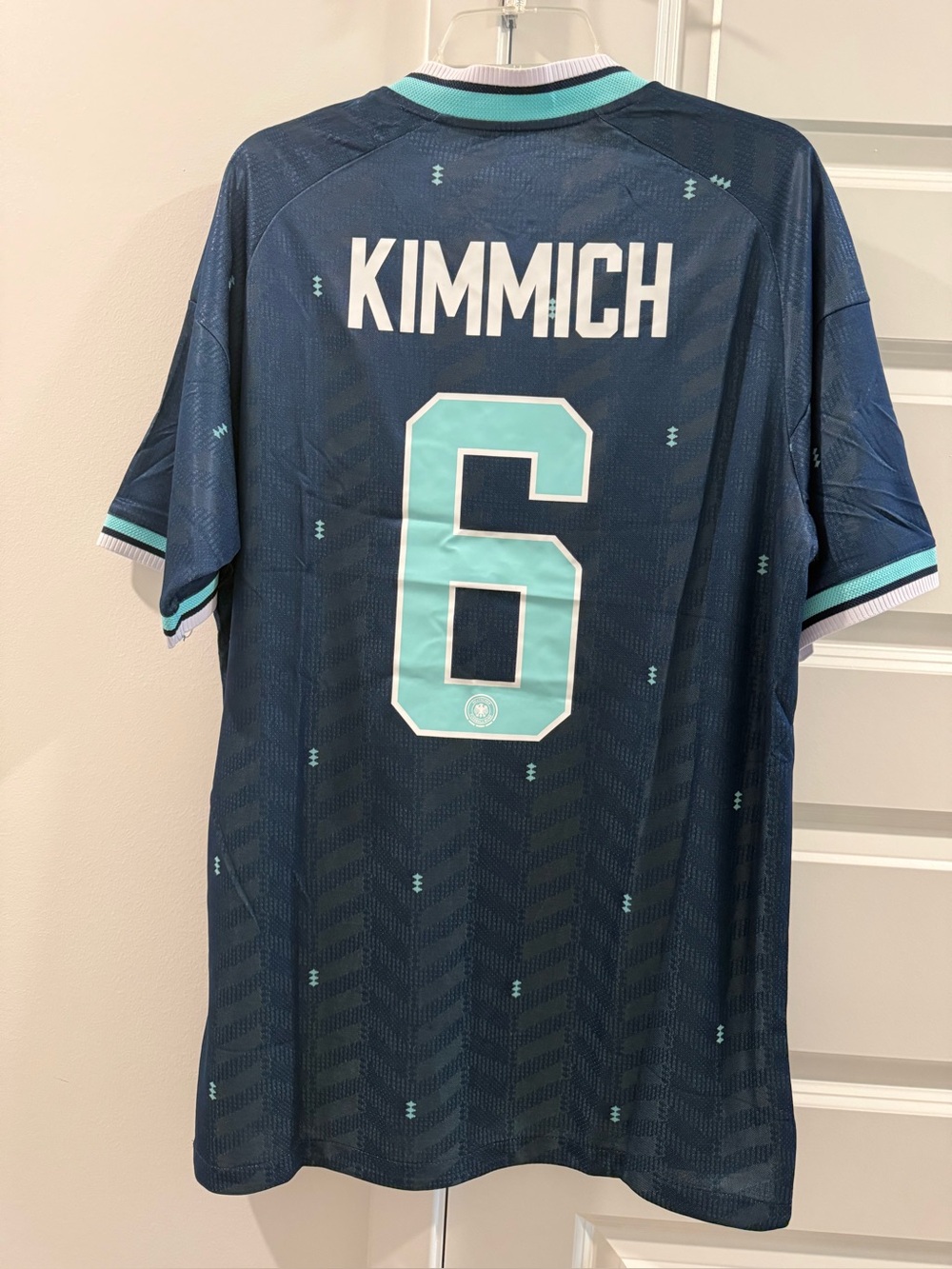 NWT 2026 Player Version Germany Kimmich #6 Soccer Jersey Men's 2XL Blue